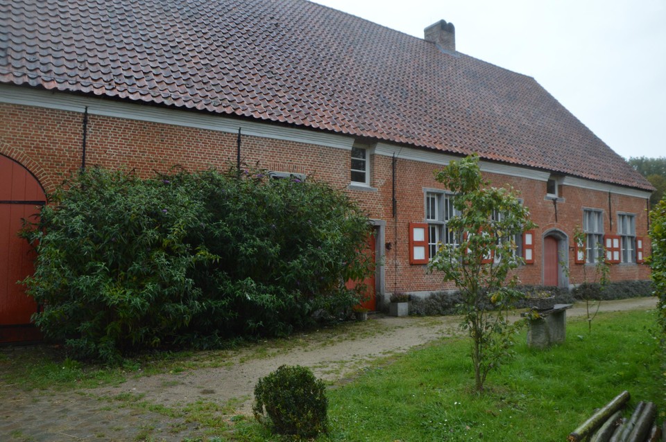 De beschermde Drogenhofhoeve in Ranst.