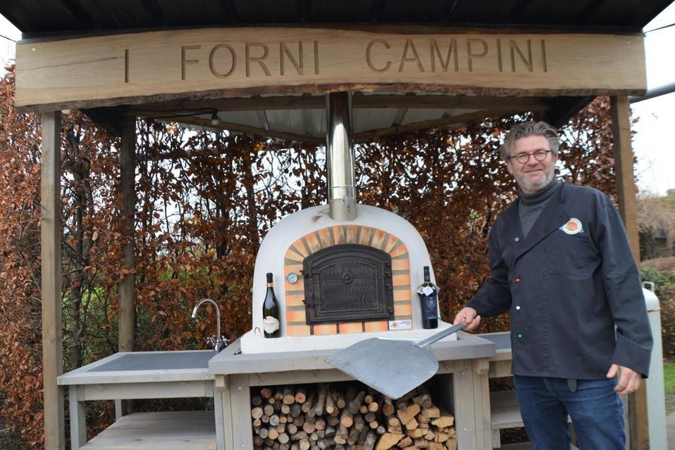 De pizza-ovens van I Forni Campini.