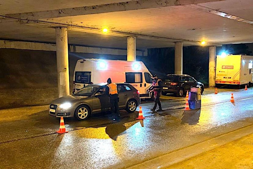 Tijdens de BOB-wintercampagne werden 99 bestuurders betrapt op rijden onder invloed.