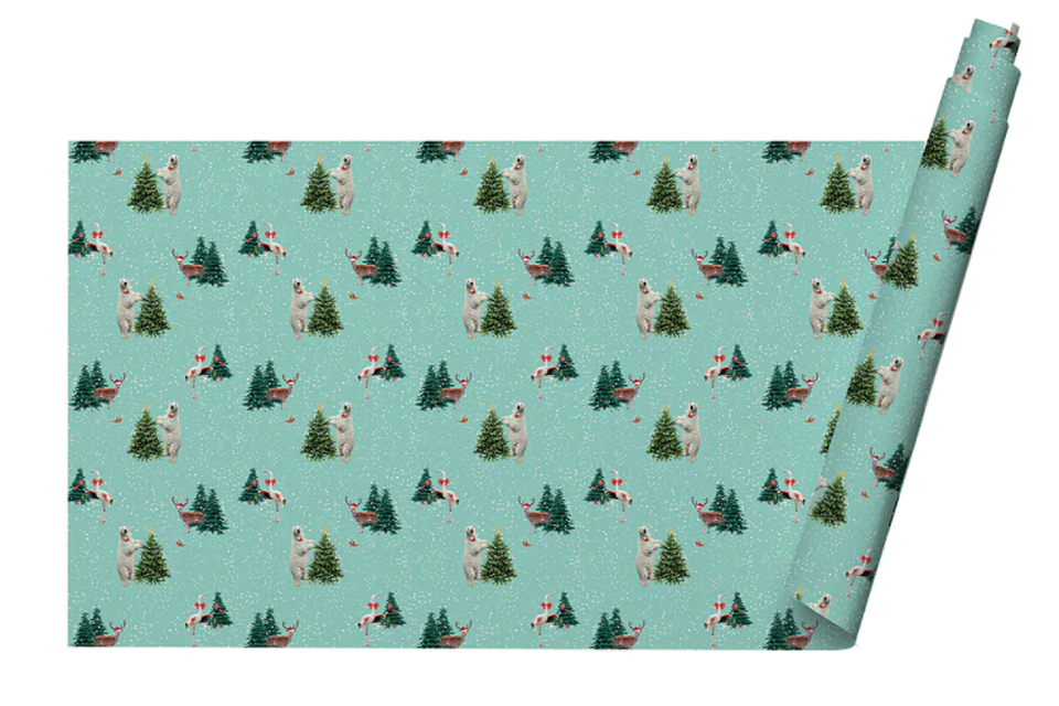 Beren, flamingo’s en kerstbomen allemaal op een en dezelfde rol inpakpapier: bij Ava kan je het vinden! Te koop op Ava - 2,49 euro per rol 
