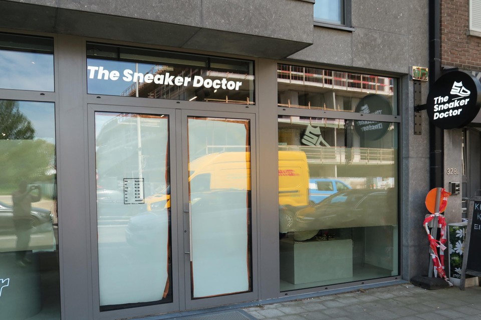 De winkel van The Sneaker Doctor: vanaf 12 mei zeker open.