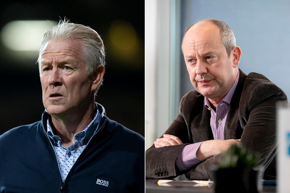 Peter Maes (links) en Francis Vrancken (rechts).