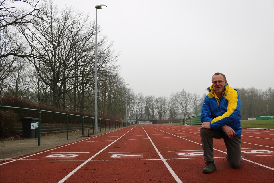 “Tegen dat de atletiekpiste wordt vernieuwd, zal AC Waasland er dertig jaar op getraind hebben”, zegt Rudy Verlaeckt.