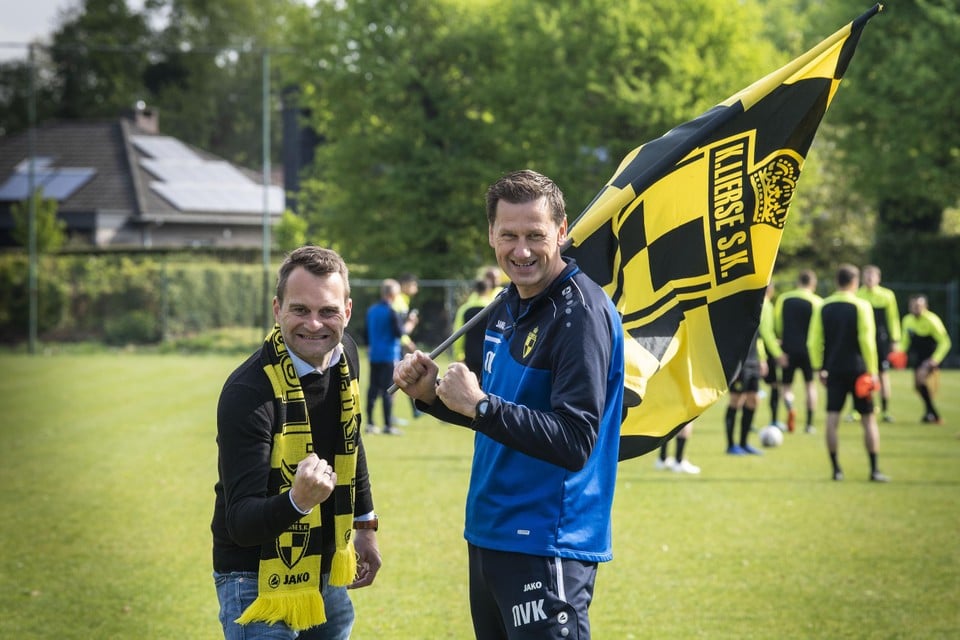 Roel Rymen (links) in 2018 met Nico Van Kerckhoven 