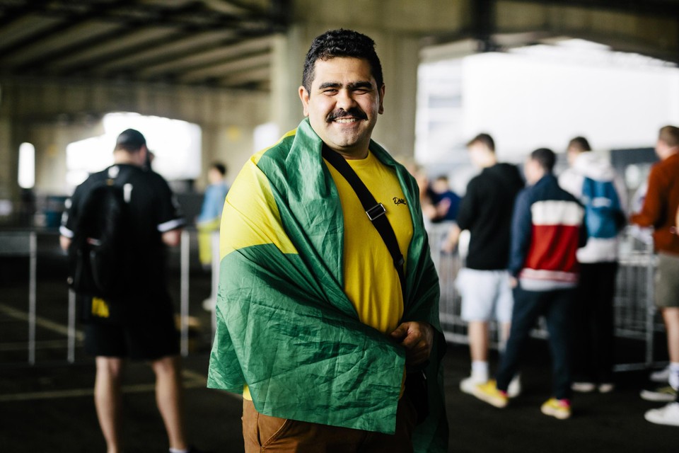 Braziliaan Saulo (31): “Ik kan niet beschrijven hoe het voelt om hier te zijn.”  