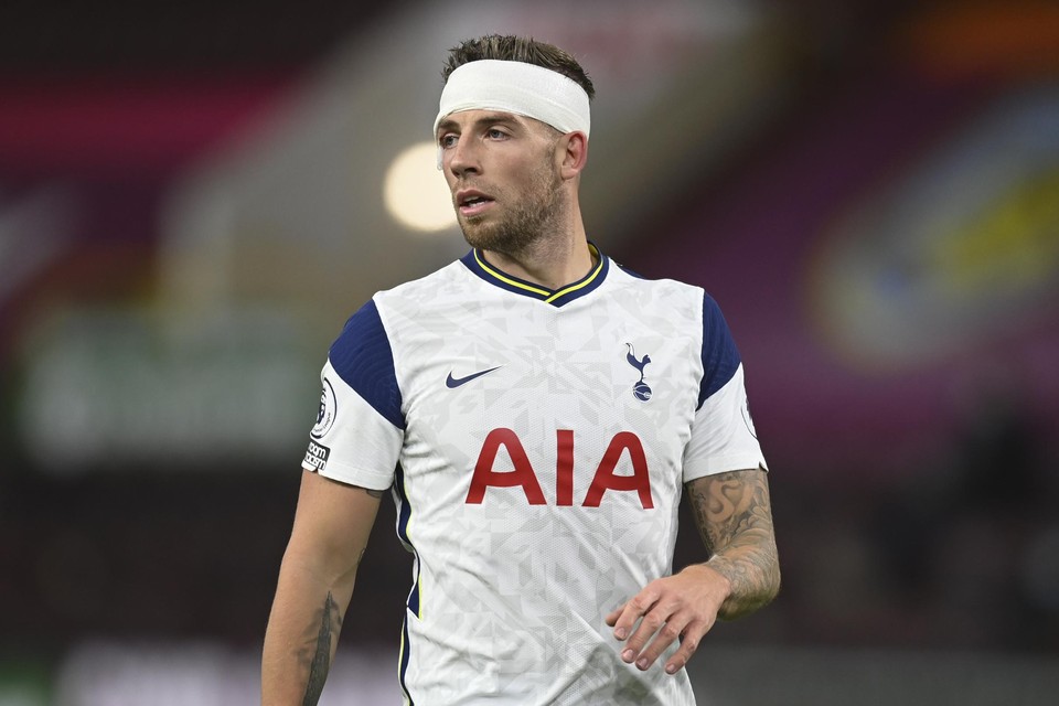 Alderweireld moest maandag opgelapt worden na een elleboog in zijn gezicht. “Maar ik heb er geen last meer van.”