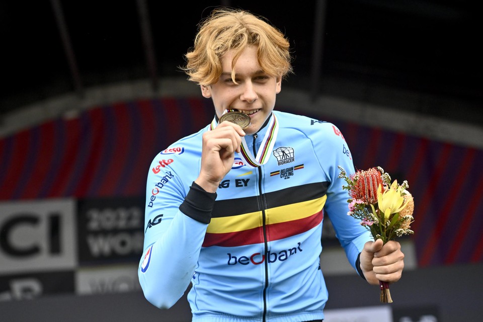 Vlad Van Mechelen pakte brons op het WK. 