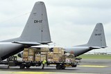 thumbnail: Belgisch militair vliegtuig wordt ingeladen voor het vertrek naar Afghanistan. 