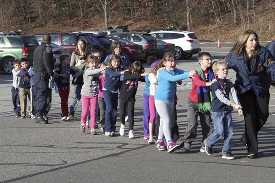 Op 14 december 2012 maakte een schutter 26 dodelijke slachtoffers in de Sandy Hook lagere school. 
