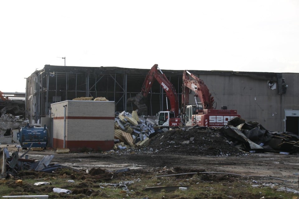 De fabriek werd eind 2016 afgebroken