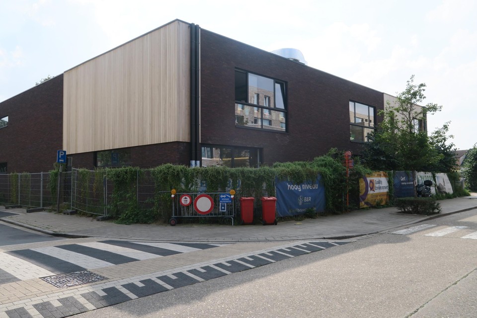 De kleuters van Sint-Cordula namen pas onlangs hun intrek in dit nieuw schoolgebouw.