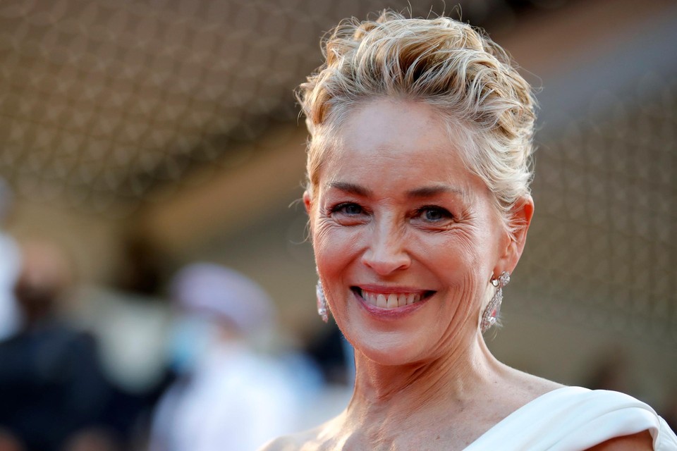 Sharon Stone: safety first.
