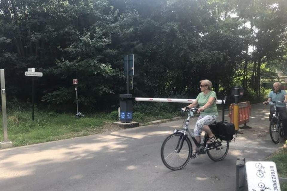 De slagboom op de grens van Nijlen en Grobbendonk werd vaak stukgereden.
