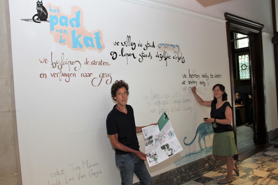 Tom Marien en Lies Van Gasse, vorig jaar in het Stadsmuseum.