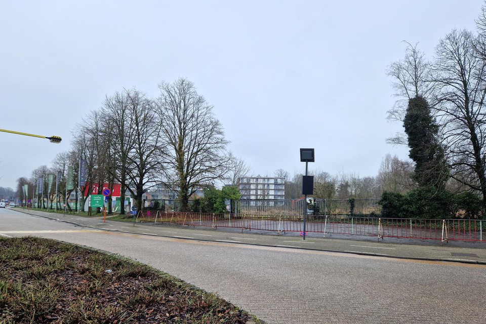 De sociale woningen komen aan de straatkant, achteraan heeft Gands al een deel ontwikkeld.