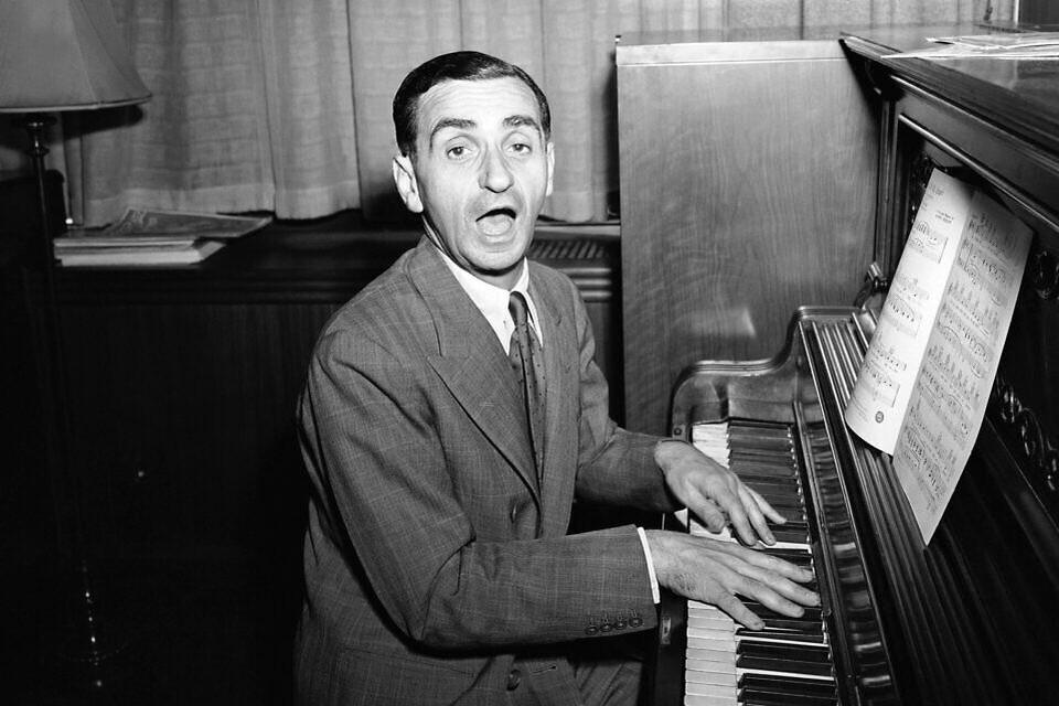 Componist Irving Berlin.