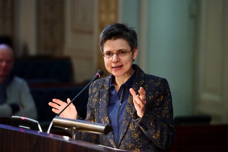 Provinciegouverneur Cathy Berx.