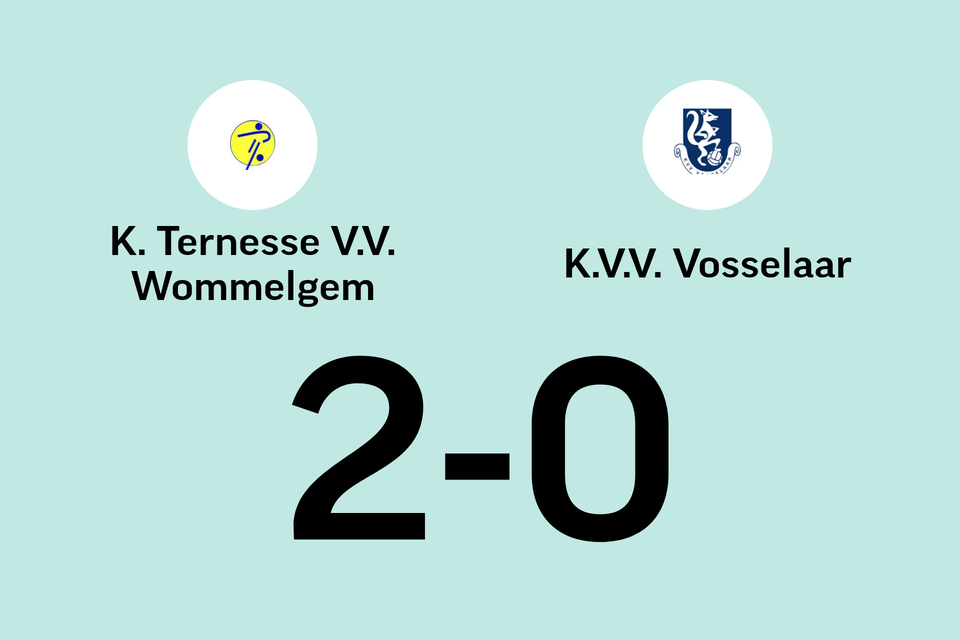 K. Ternesse VV - KVV Vosselaar
