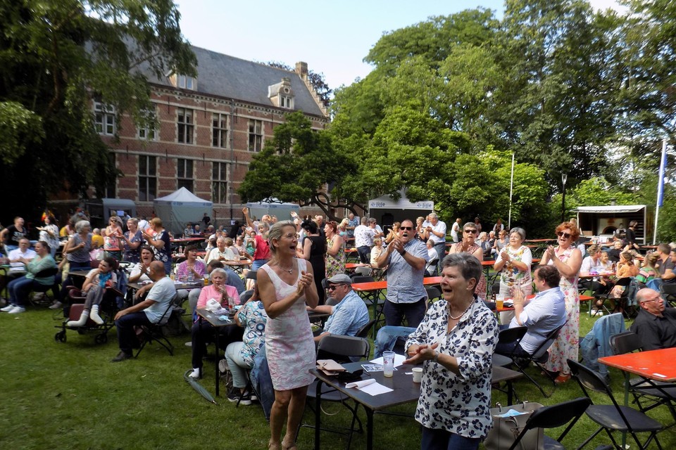 In 2021 werd er volop gefeest aan het Hof d’Intere in Wechelderzande.