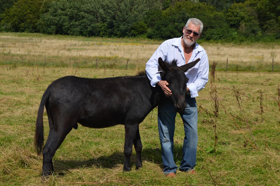 Noël Hespel, voorzitter-stichter van het dierenasiel SAPAD Florennes.
