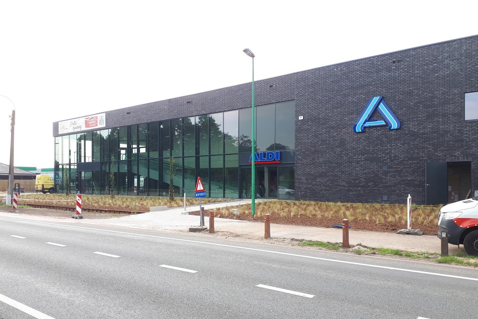 De nieuwe Aldi in Spijker is dubbel zo groot als de huidige winkel in de Nieuwstraat.  