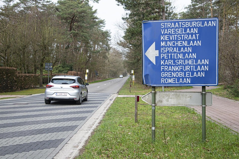 De straten in de Europese wijk in Mol verwijzen allemaal naar een stad.