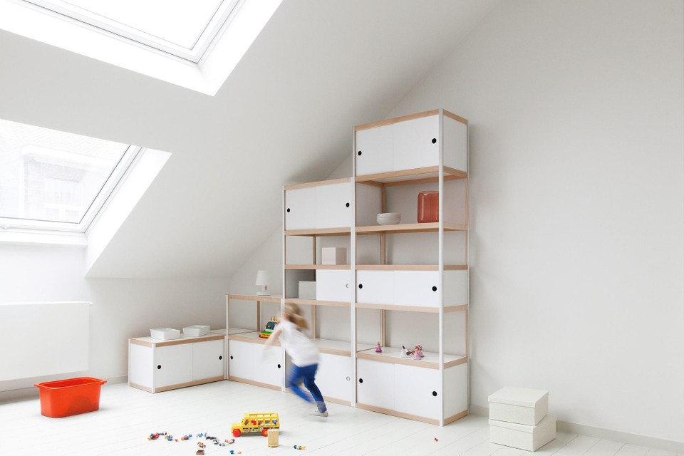 Moduleerbare kast, prijs afhankelijk van opstelling/afmetingen/materiaal