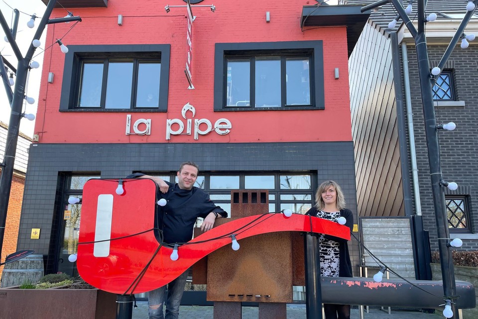 Olivier Van Camp en Nathalie Weeremans voor La Pipe.
