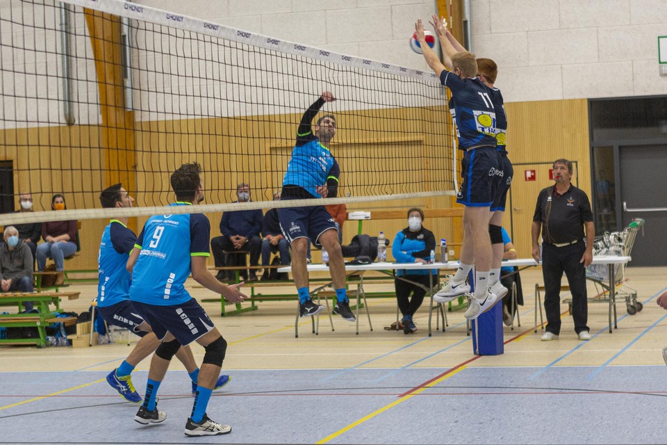 Een beeld uit Oudenaarde versus Roeselare B. Ligt het volleybal straks op alle niveaus definitief stil?