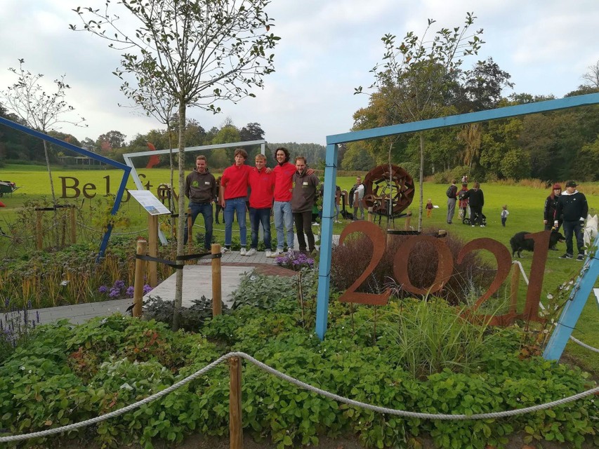 Hun winnende tuinontwerp.
