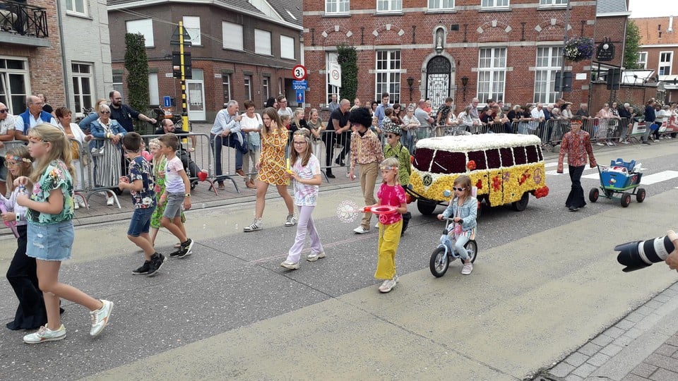 Het Flower Power Festival van BTM KIds mocht op het hoogste schavotje bij de kinderwagens.