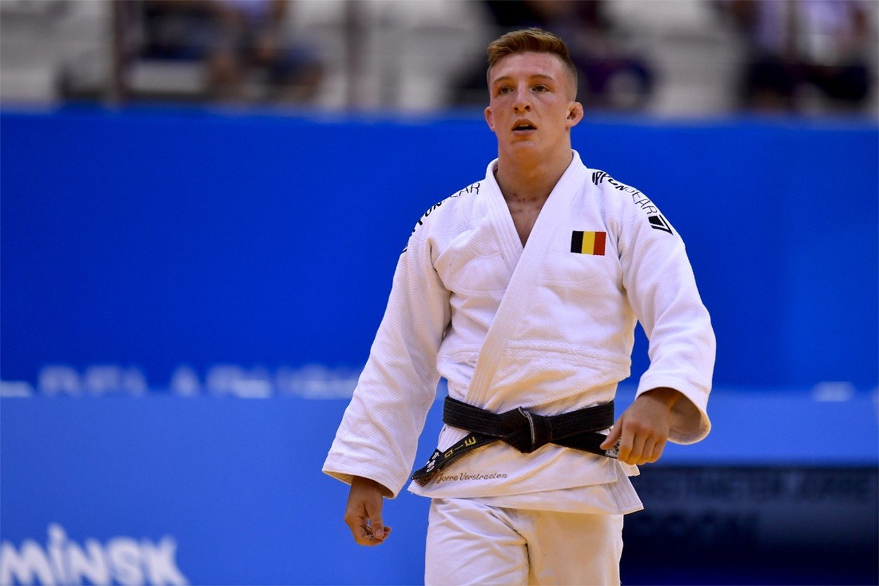 Jorre Verstraeten Bezorgt Ons Land Brons In Het Judo Op Euro Gazet Van Antwerpen Mobile