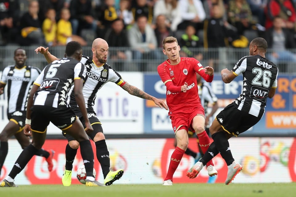 In 2019 met Antwerp tegen Charleroi. 