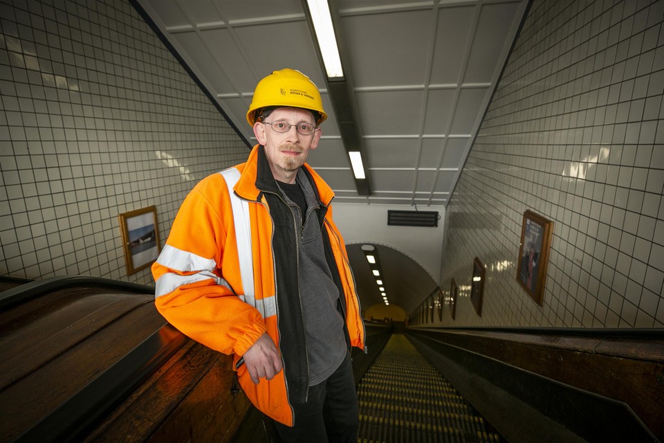 Projectleider Tom Sels: “Vrijdag om middernacht gaat de tunnel opnieuw open voor het publiek.”