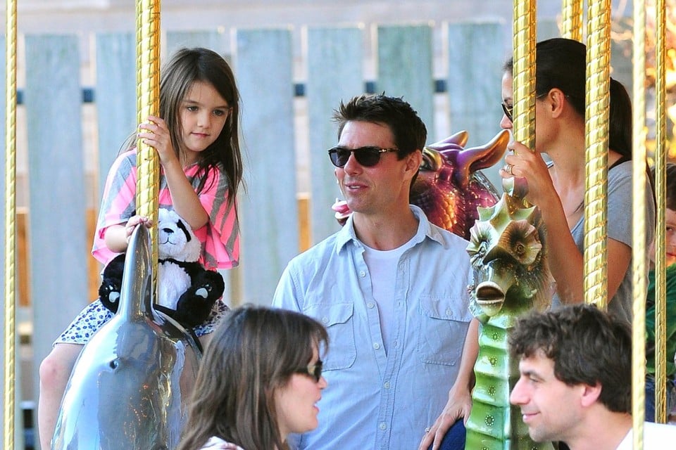 In 2011 in betere tijden voor het gezin Cruise-Holmes in Disney World.