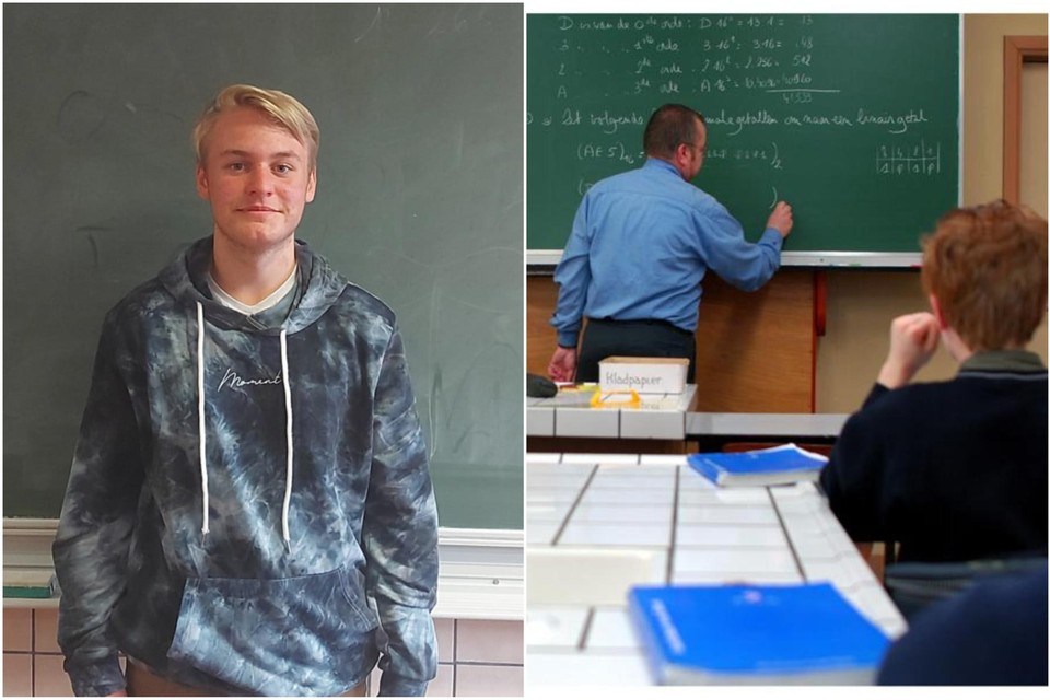 Yorben Sienack wil liever niet meer te veel thuis studeren dit jaar.