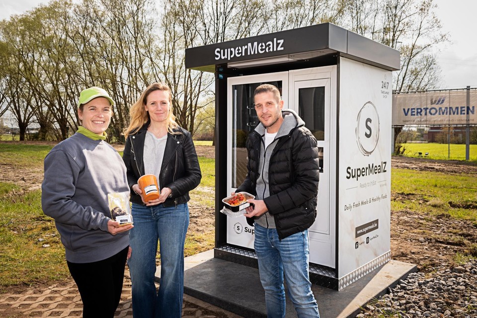 Archiefbeeld: de eerste automaat van SupermealZ werd geplaatst in het voorjaar, nu zijn het er al vijf.