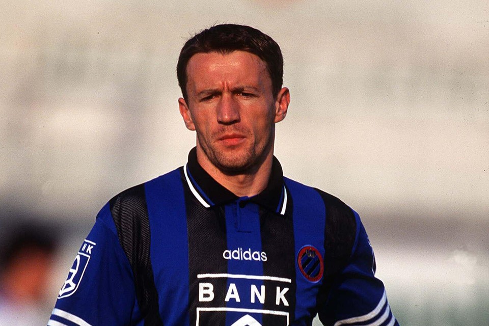 Stanic bij Club Brugge in 1996.