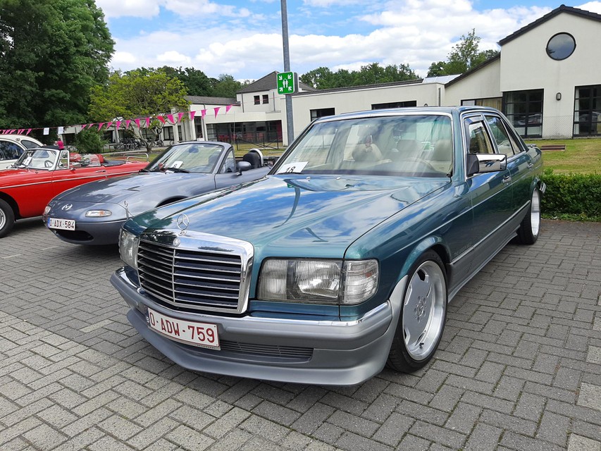 Secondo gli esperti, questa Mercedes è molto ben restaurata. 