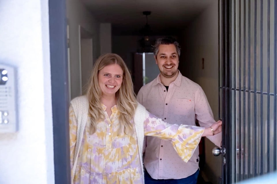 Manon Van Aerschot en Tarik van Trigt willen Zurenborg ruilen voor een groter pand.