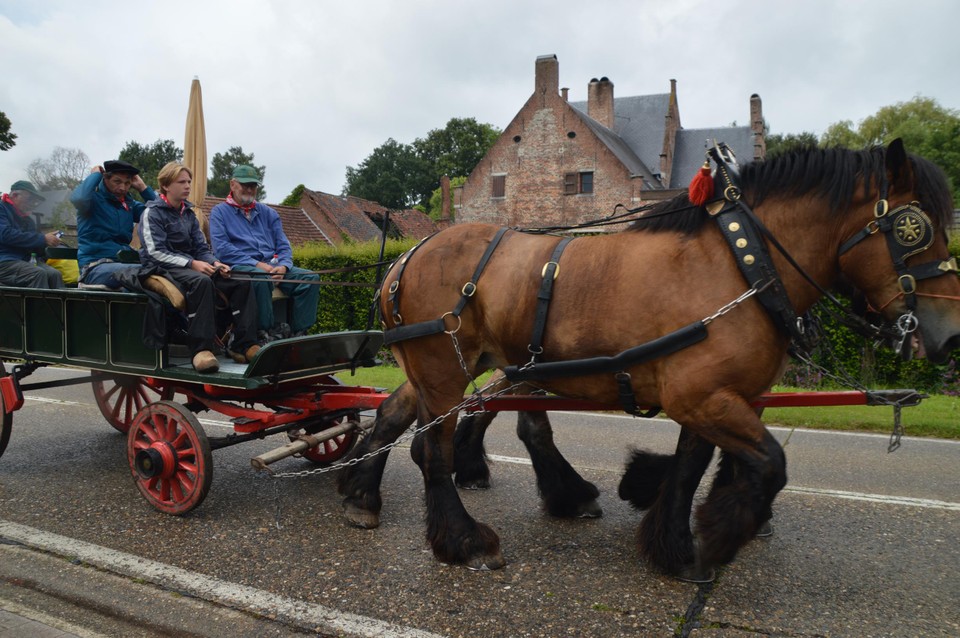 Langs de oude brouwerij in Pulderbos.