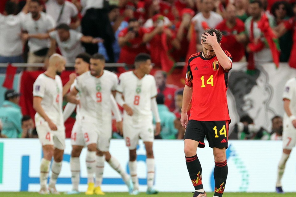 Tonen Strikt Toegeven Rode Duivels verliezen tegen Marokko en gaan voor alles of niets in laatste  groepsmatch op het WK | Gazet van Antwerpen Mobile