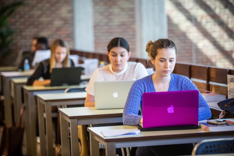 Blokkende studenten kunnen terecht in de bibliotheek, het Huis van de Vrije Tijd en het Overkop-huis.