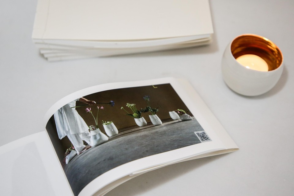 Het boekje Vertaald Licht. Alle foto’s heeft Anja zelf gemaakt. 