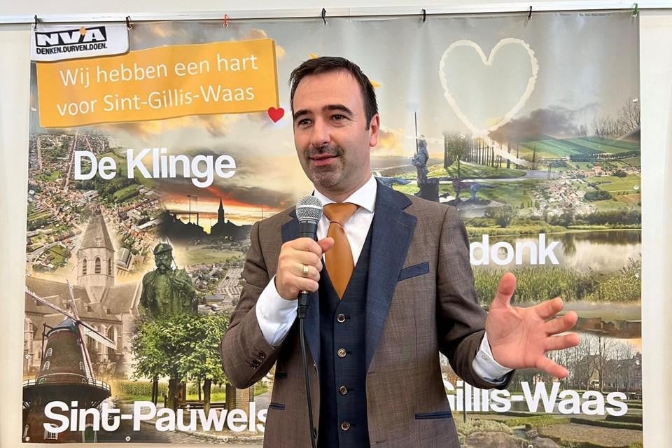 Koen Daniëls doet in oktober een gooi naar de burgemeesterssjerp in Sint-Gillis-Waas.