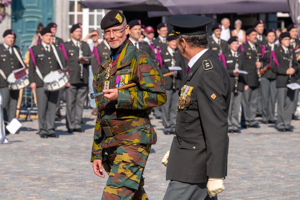 De nieuwe commandant van het Competentiecentrum van de Landcomponent.
