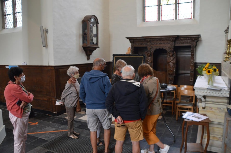 Er was veel belangstelling.