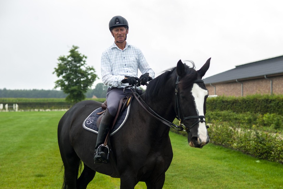 Ook springruiter Jos Lansink vreest een wolvenaanval.