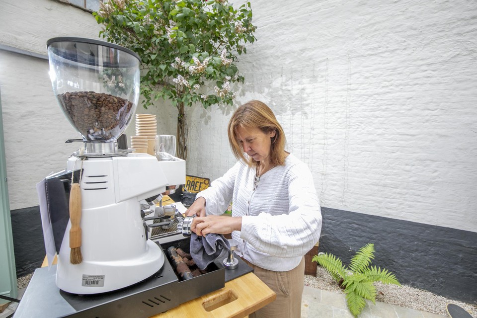 Ann Dieudonné volgde een opleiding barista.