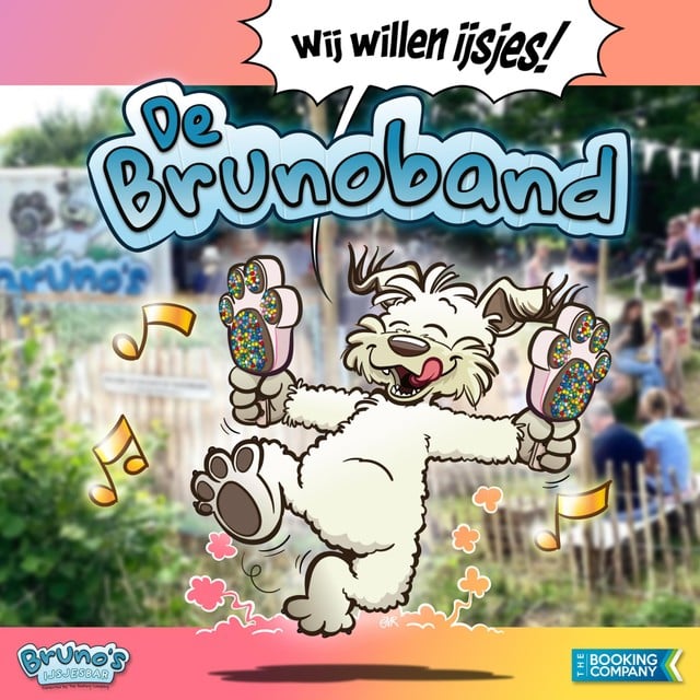De cover van de single Wij willen ijsjes van Bruno’s IJsjesbar